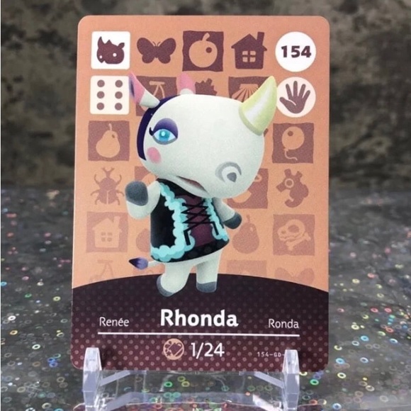 Rhonda #154 Animal Crossing Amiibo Card - Picture 4 of 4